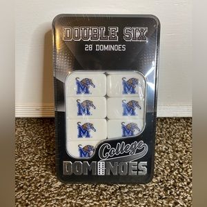 University of Memphis Tigers College Dominoes Game New